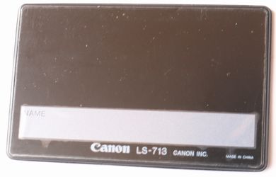 昭和レトロ Canon LS-713 ソーラー電卓 B447-5