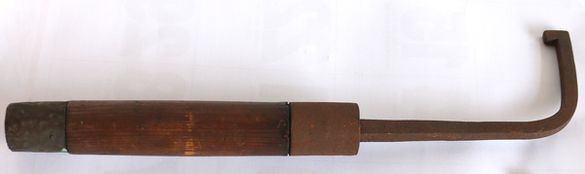 江戸時代のオートロック❝蔵の鍵❞　A387a-1