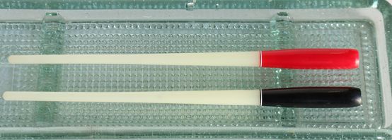 プラスチックペン黒赤セット B184-6