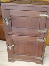 木製冷蔵庫②