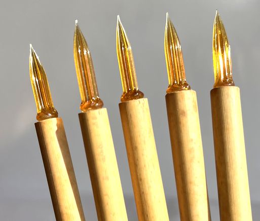 佐々木ガラスペン飴色（あめいろ） B420-7